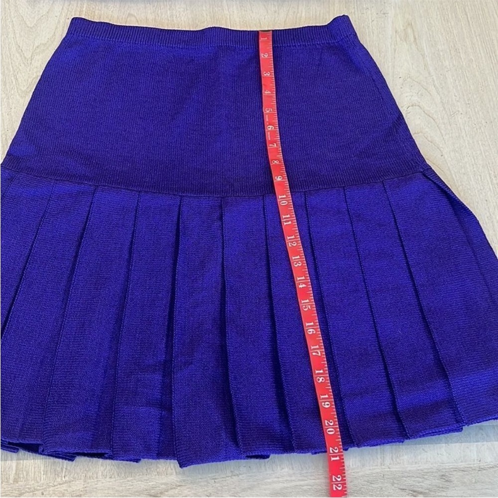 St. John by Marie Gray Elegant Purple Two-Piece Skirt Set - Picture 3 of 9